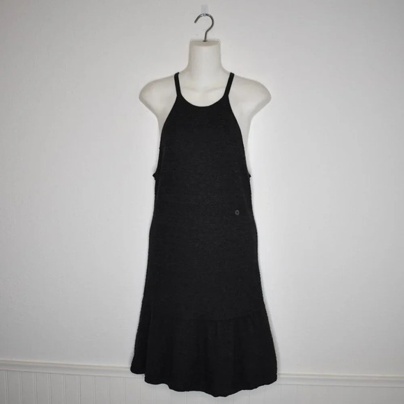 American Eagle Sweater Knit Mini Dress Sz M Pullover Minimalist Neutral Preppy - Picture 1 of 16